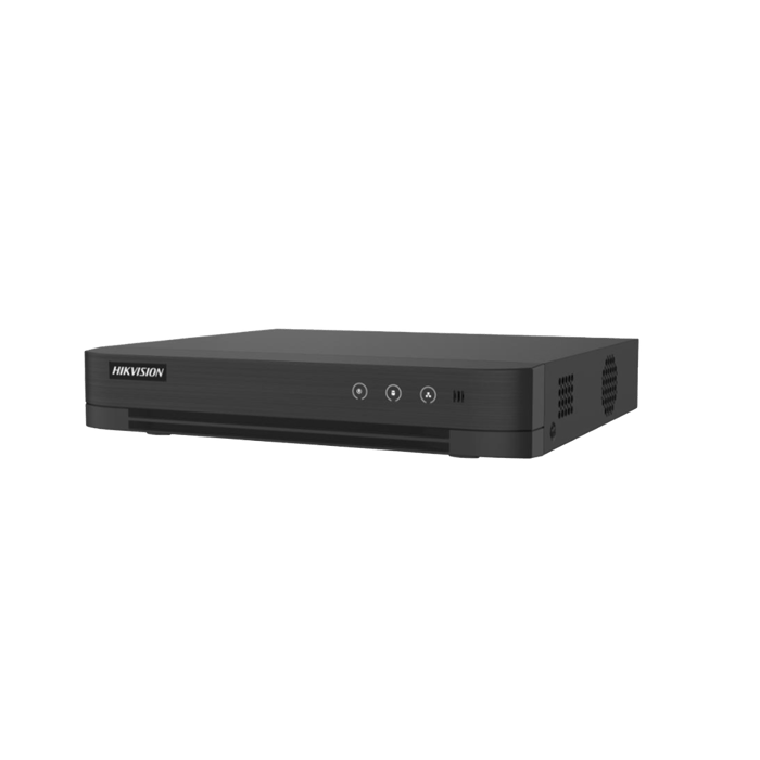DVR 8 Canales TURBOHD + 4 Canales IP / 5 Megapixel Lite - 3K Lite / Audio Bidireccional /ACUSENSE (Evista falsas alarmas) / 1 Bahía de Disco Duro / Salida de Video en Full HD