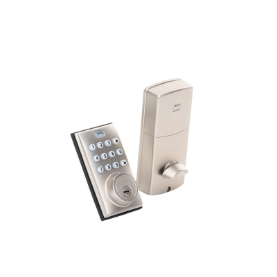 CERRADURA DIGITAL YED 210 / ACCESO POR CÓDIGO Y LLAVE / AUTOBLOQUEO AUTOMÁTICO / INSTALACIÓN FÁCIL / 20 CÓDIGOS / PROTECCIÓN IPX5 / FUNCIONA CON 4 PILAS AA / MODO SILENCIOSO