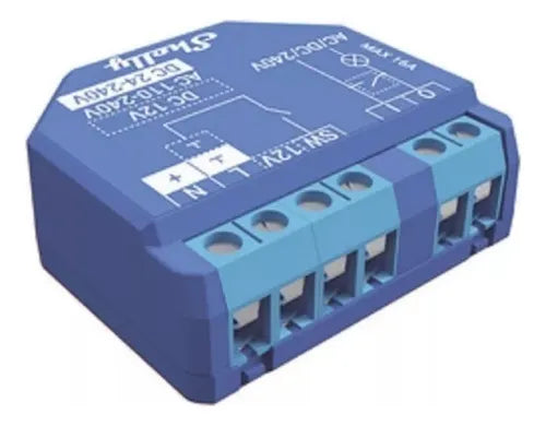 Relevador inalámbrico inteligente 16A, 110-230 V, 1 salida de contacto seco, compatible con asistente de voz Alexa, Google Home